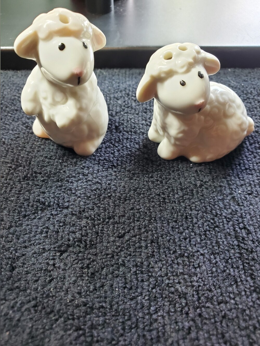 Lamb Salt & Pepper Shakers Vintage Farmhouse Country Style